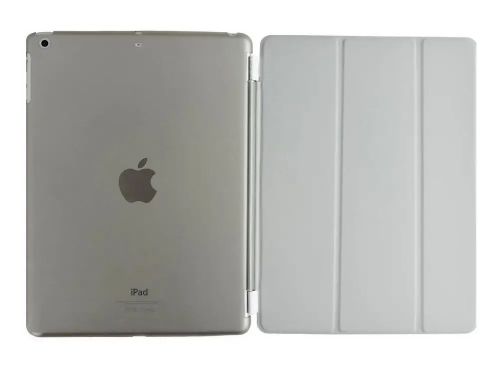 Чехол для iPad Air 1 2013, чехол-книжка A1474 A1475 A1476 ZAIWJ с разрезом, Магнитный чехол для apple iPad Air1 - Цвет: gray 3zhe F Air1