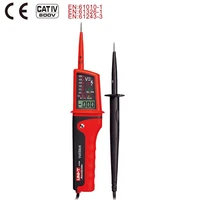 Водонепроницаемый IP65, мультимер с ЖК-дисплеем UNI-T UT15C для измерения напряжения, для мотоцикла. - изображение