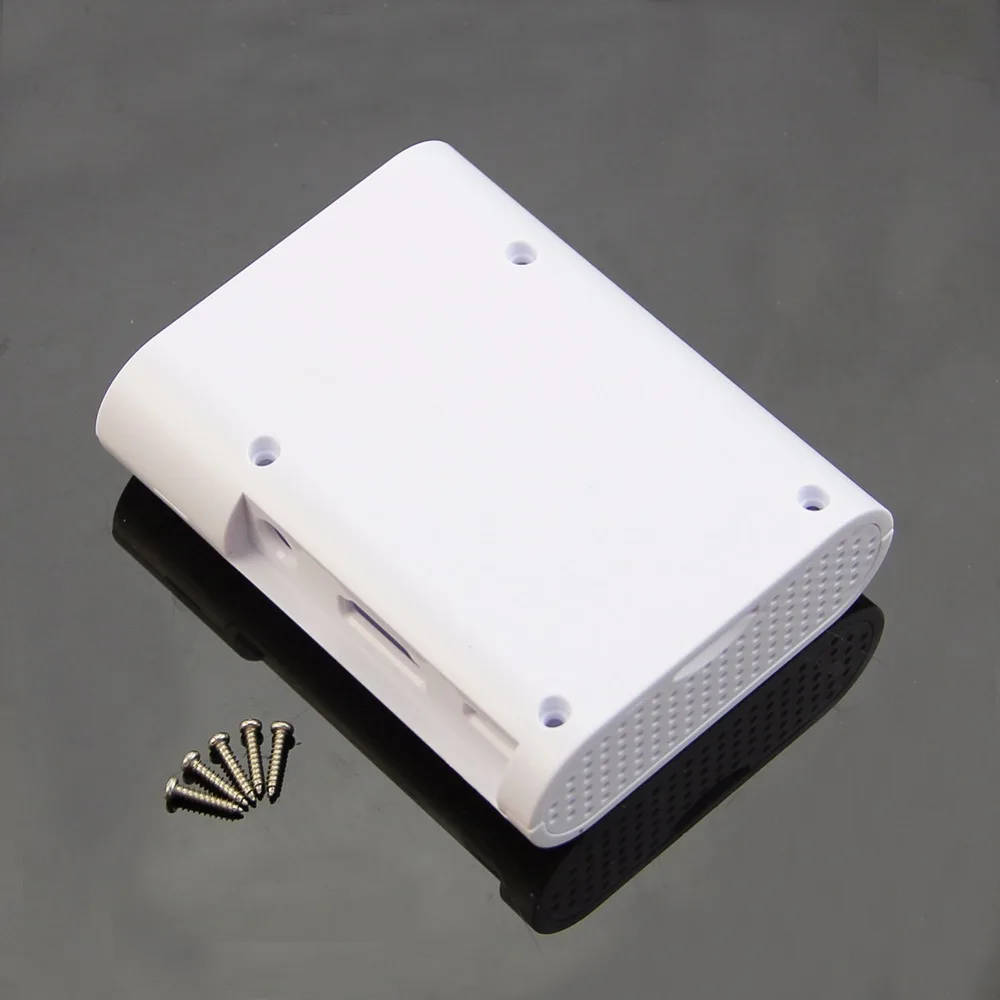 

ABS Plastic Case Enclosure Raspberry Pi 2 Model B & Pi B+ w/ Screws Cover Shell