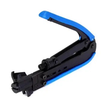 

Professional Adjustable Compression Crimper Crimping Tool for RG59 RG6 RG11 Cable F-Connectors
