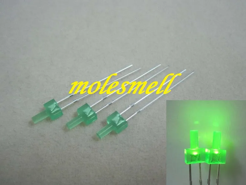 verde difuso led leds luz verde lente frete grátis