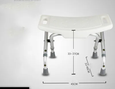 Специальное сиденье для ванной для пожилых людей, укрепляющий нескользящий табурет для ванной, сиденье для душа, банное кресло, мебель для ванной комнаты - Цвет: 8
