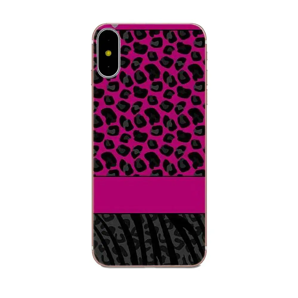 Мягкие чехлы с леопардовым принтом для HTC 530 626 628 630 816 820 One A9 M7 M8 M9 M10 E9 Plus U11 Moto G G2 G3 G4