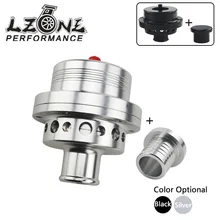 LZONE- HQ "(25 мм) двойной поршневой предохранительный клапан DV Turbo 1,8 T для VW Golf MK4 Jetta A4 B5 черный, серебристый JR5741
