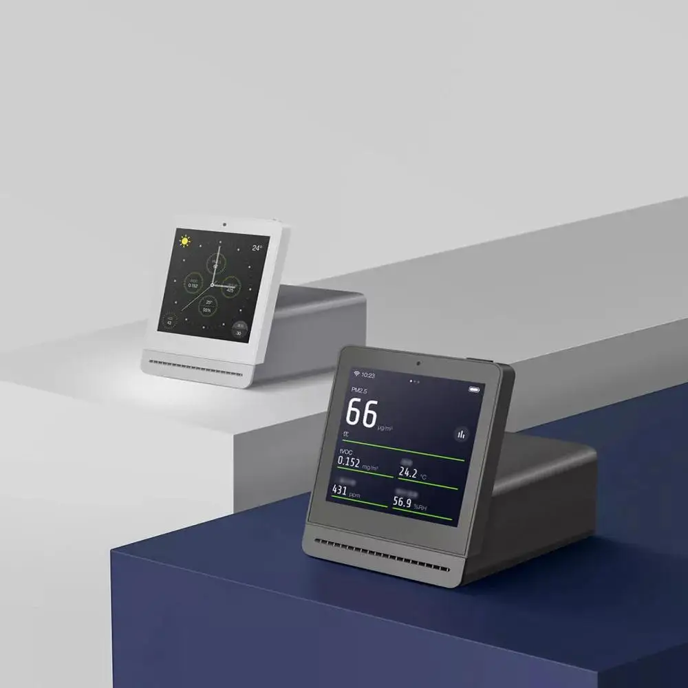 Датчик воздуха YOUPIN Clear Grass Air Detector анализатор с сенсорным IPS экраном 3 1 дюйма для