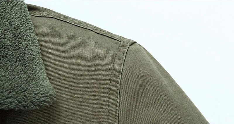 Новое Осеннее Брендовое пальто и куртка из флиса в стиле милитари большого размера, Мужское пальто с карманами и воротником-стойкой, дизайнерское повседневное пальто размера плюс, мужское зеленое пальто