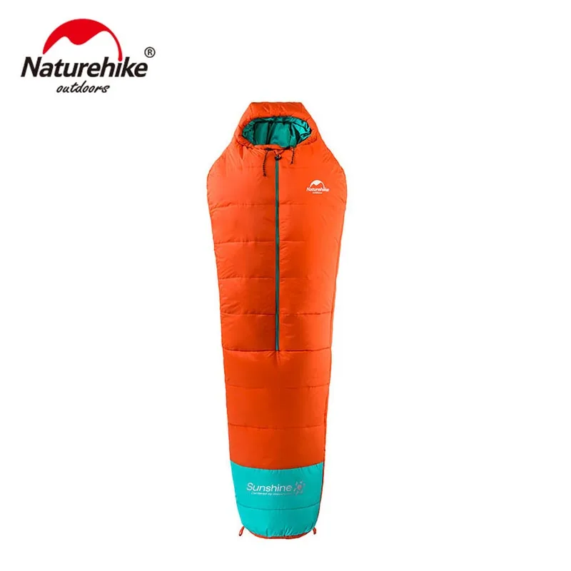 Special  Naturehike mummy cotton sleeping bag with middle zipper NH17S013-D