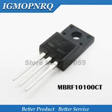 10PCS MBRF10100CT TO-220F 10100 MBRF10100 TO220 10A diodo Schottky 100V