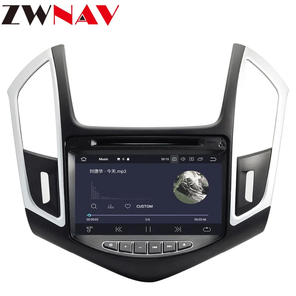 Flash Deal ZWNAV Android 9.0 Car DVD Player For Chevrolet CRUZE 2012+ Radio Ibiza GPS with Mirroring link RDS Free 8G Map Card PX5 IPS 4