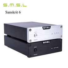 SMSL Última 6ta Sánscrito USB DAC 32BIT/192 Khz Coaxial Óptico SPDIF Hifi Audio Amplificador Decodificador Nueva Versión Con Adaptador de corriente