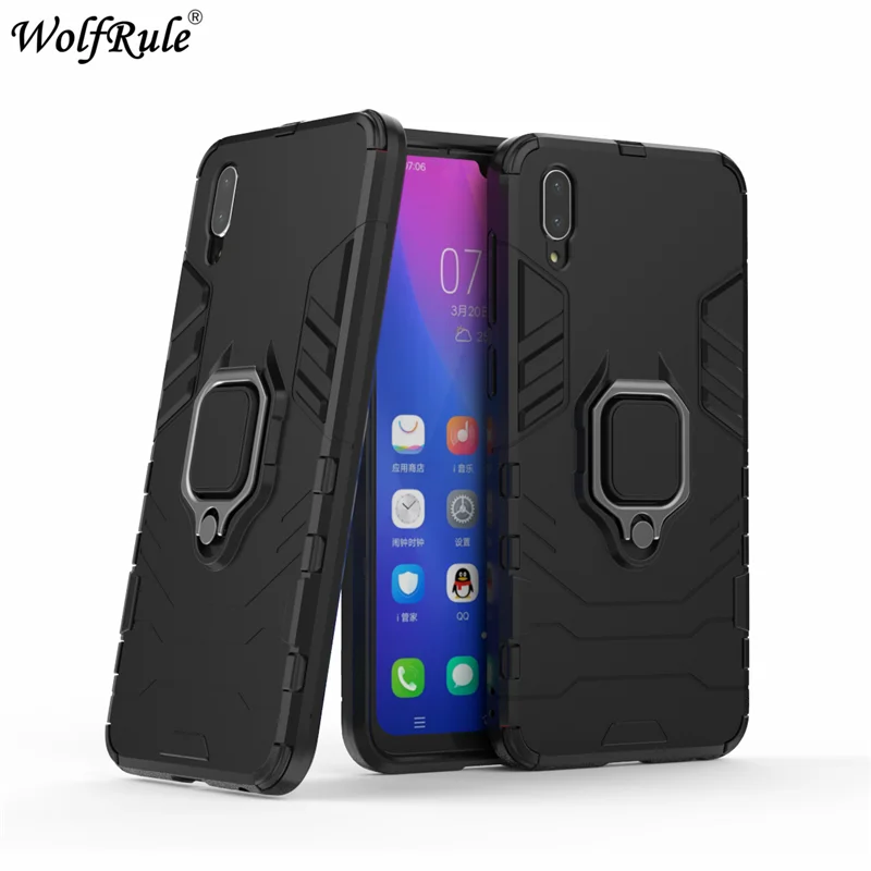 Автомобильный держатель для телефона Wolfrule Магнитный чехол Vivo Y97 6 3 &quot3-в-1 Прочный