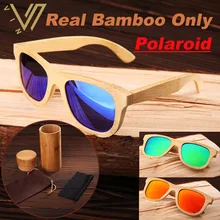 Настоящее натуральное бамбуковое дерево деревянное зеркало солнцезащитные очки поляризованные мужские s Женские солнечные очки мужские Gafas Oculos De Sol Madera