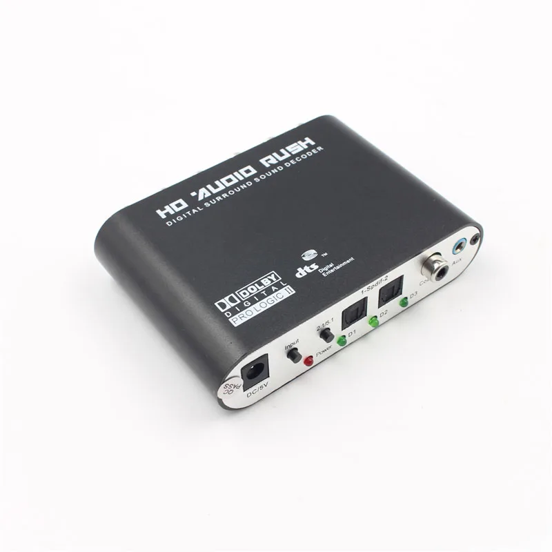 DOITOP 5.1 Audio Decoder SPDIF Coaxial to RCA DTS AC3 Optical Digital Amplifier Analog Converter Amplifier HD Audio Rush #