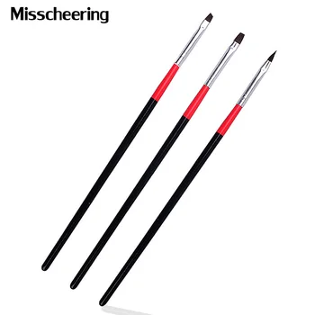 

3pcs/set Professional Acrylic UV Gel Drawing Painting Nail Art Brush Kit Builder Manicure Tools