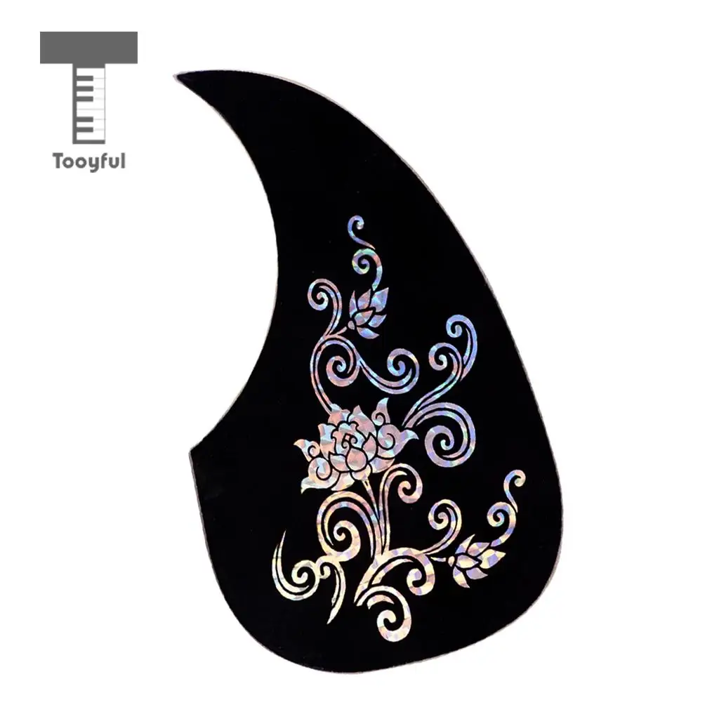Drop Shape  Acoustic Guitar Pickguard Anti-scratch Plate For  40' 41' Guitar Replacement Parts