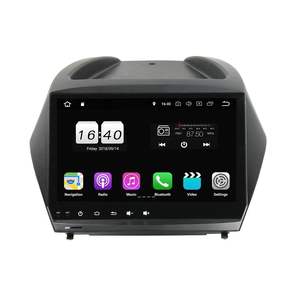 9 &quotTDA7851 Android 8 1 2G RAM 16GB 4 ядра для Hyundai IX35 2011- 2015 автомобильный dvd-плеер GPS карта RDS