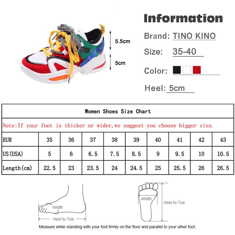 TINO KINO/Новинка; женские кроссовки на платформе; сезон осень; Вулканизированная женская повседневная обувь на шнуровке; женская разноцветная модная обувь