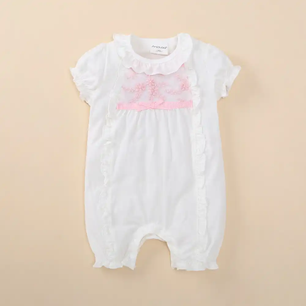 white newborn baby grows