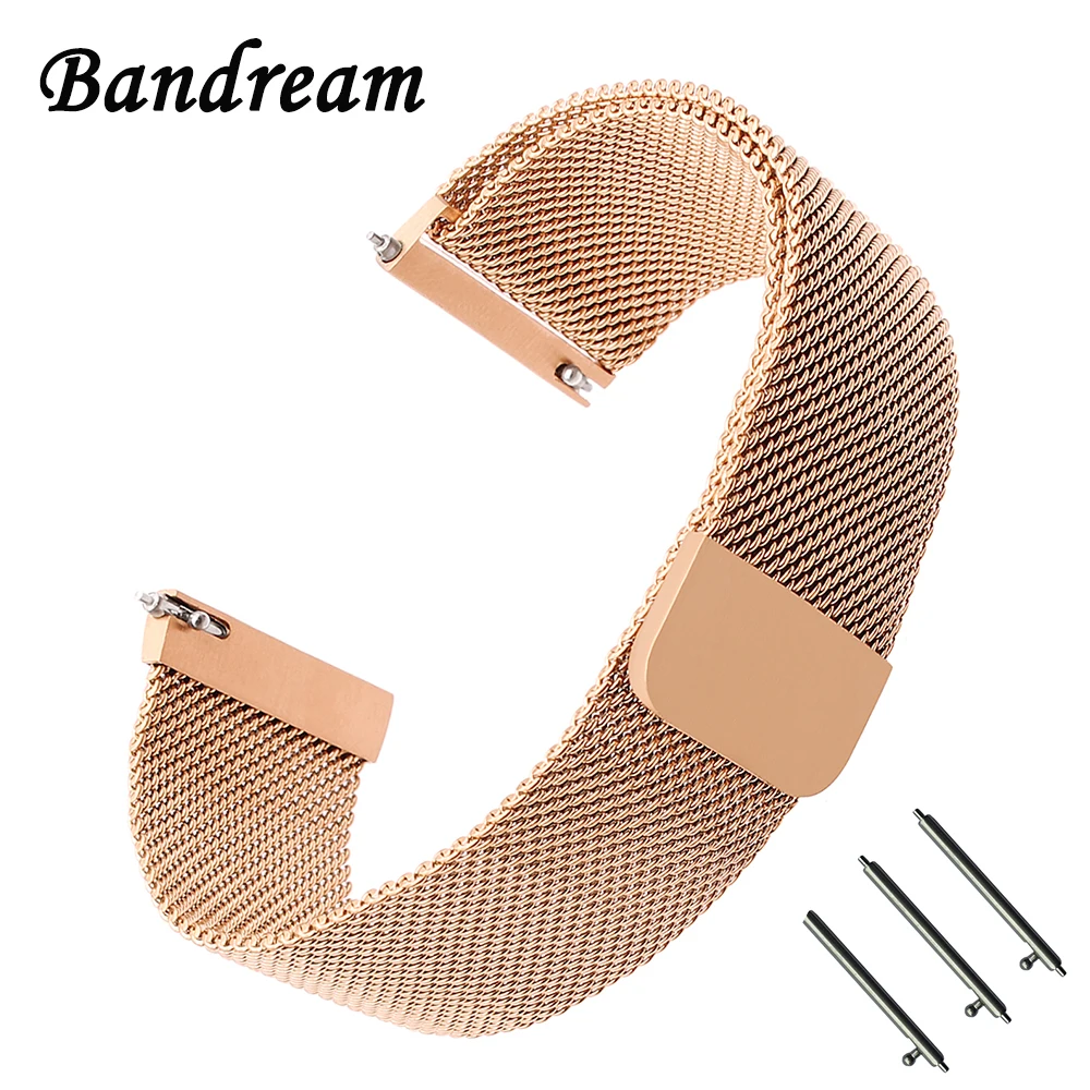 Milanese Watchband pasek magnetyczny do Samsung Galaxy Watch 42mm 46mm/aktywny 2 40mm 44mm pasek ze stali nierdzewnej bransoletka na rękę w Paski do zegarków od Zegarki na Milanese Watchband pasek magnetyczny do Samsung Galaxy Watch 42mm 46mm/aktywny 2 40mm 44mm pasek ze stali nierdzewnej bransoletka na rękę w Paski do zegarków od Zegarki na