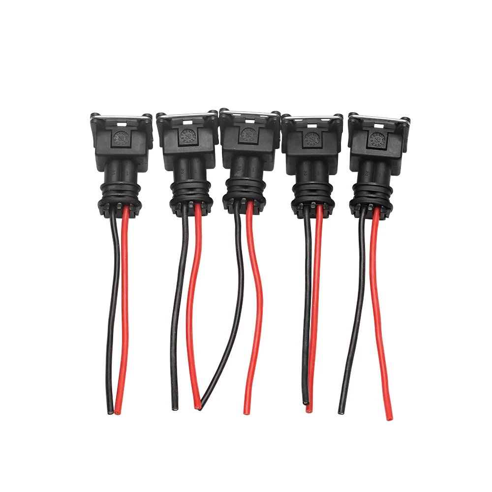 

5 Pack of EV1 Type Fuel Injector Connector Plug Clips Hot sale