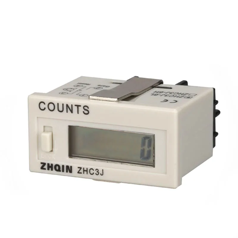 

New Portable Handy Money Counter 100-220VAC 4-30VDC No voltage Counters 6 digit digital counts 0-999999 48*24mm DHC3j