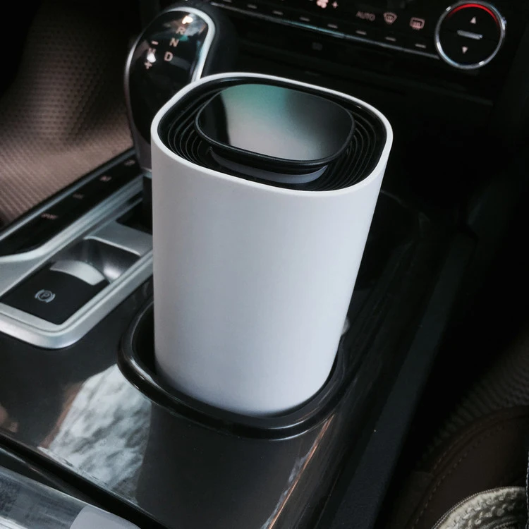 New Digital Display Car Home Air Purifier Gesture Control