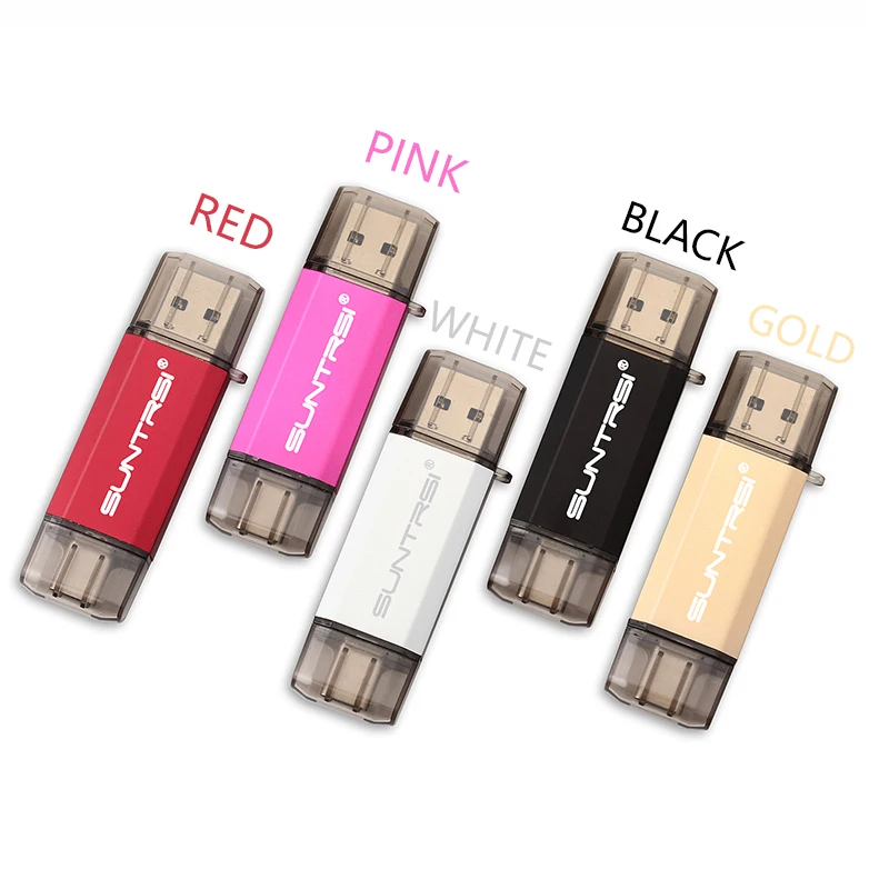 Suntrsi Type C USB3.0 флеш накопитель 16 ГБ 32 OTG для смартфона высокоскоростной мини USB карта