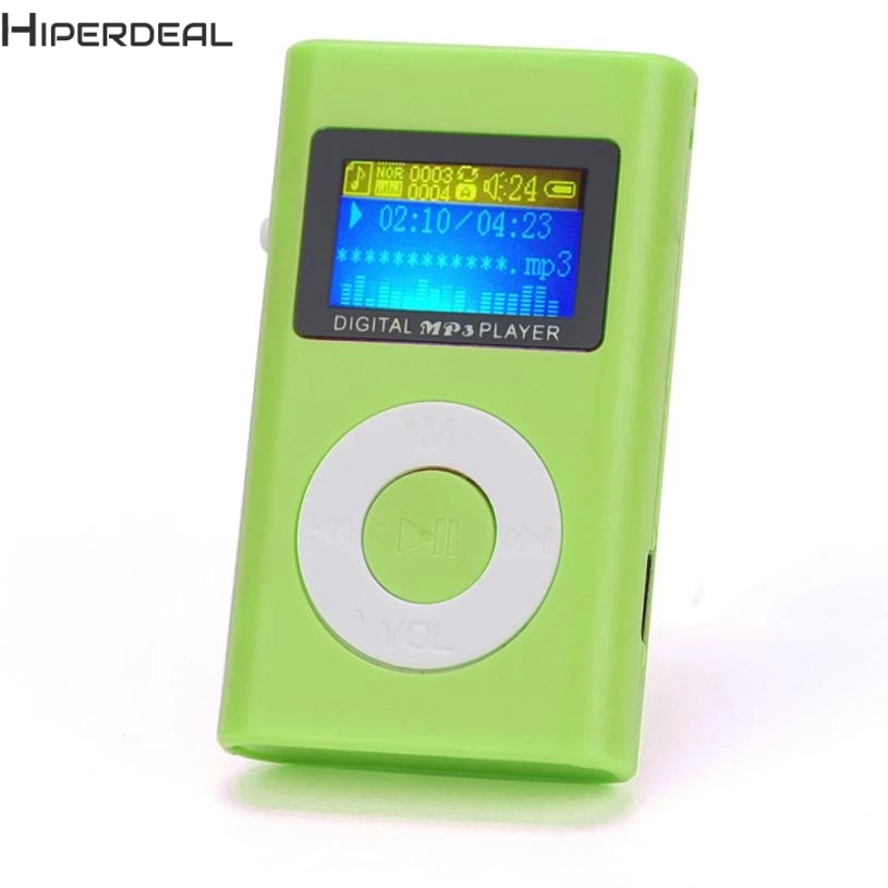 Музыкальный плеер HIPERDEAL USB мини mp3 ЖК экран поддержка 32 ГБ Micro SD TF карты красные
