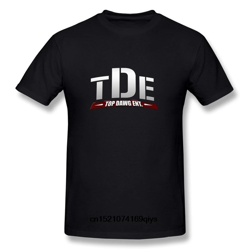Men T shirt Fashion Top Dawg Entertaint Tde Logo funny t shirt novelty ...