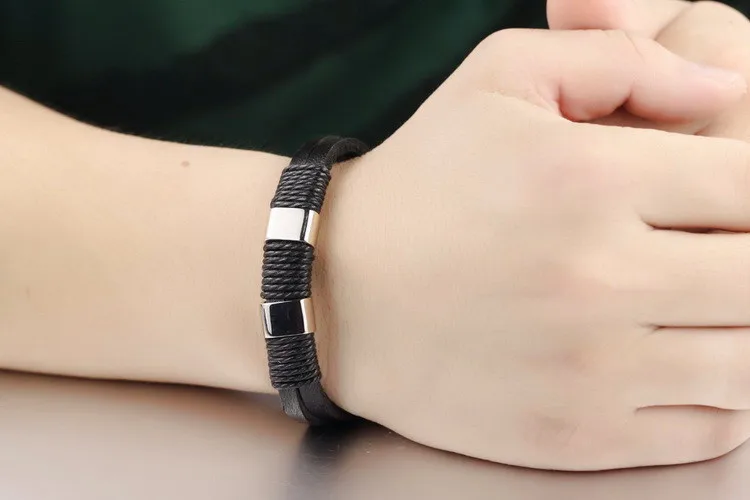 ~ °° ßizhut °° ~ - Faqe 23 Mens-Leather-Bracelets-2017-Leather-Bracelet-Men-Wristband-Black-White-Gold-Bracelets-Bangles-Braclet-Male-Pulseras