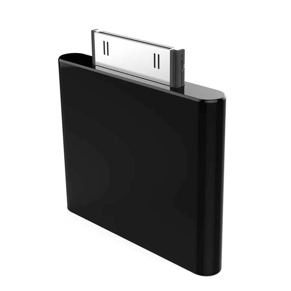 Beste A2DP Bluetooth Stereo Zender Drive gratis 30 Pin Dock Bluetooth V2.1 Muziek Audio Adapter Voor iPod voor Apple