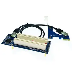 PCI-E Экспресс X1 для двойного PCI Riser Extender Card