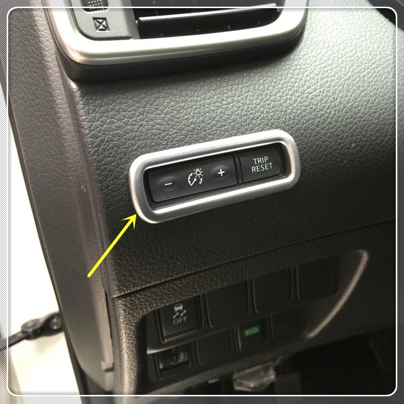 Для Nissan Qashqai J11 2014 2015 2016 2017 2018 ABS матовый внутренний счётчик пробега Кнопка