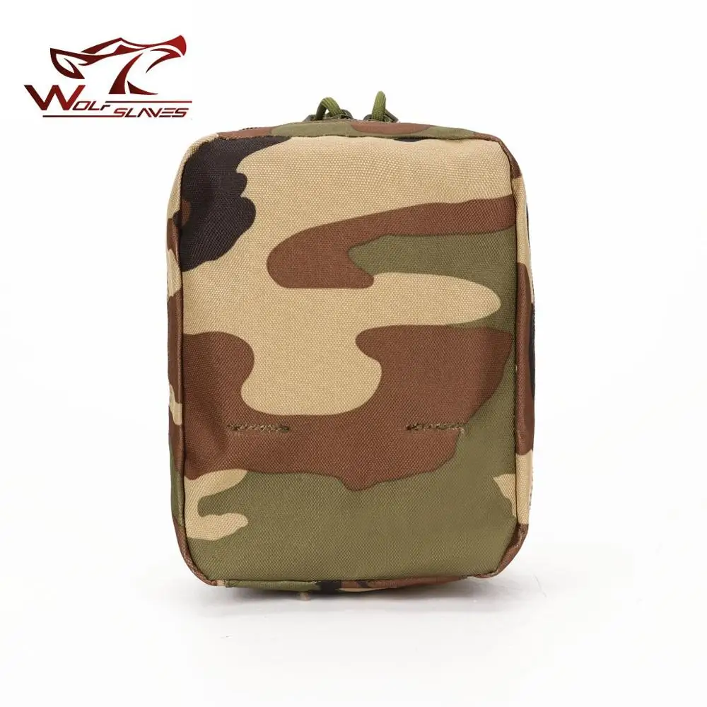 Военная Сумка Molle для охоты, первая помощь для выживания, медицинская сумка, прочные аварийные комплекты для кемпинга, скалолазания, тактическая сумка - Цвет: Woodland Camo
