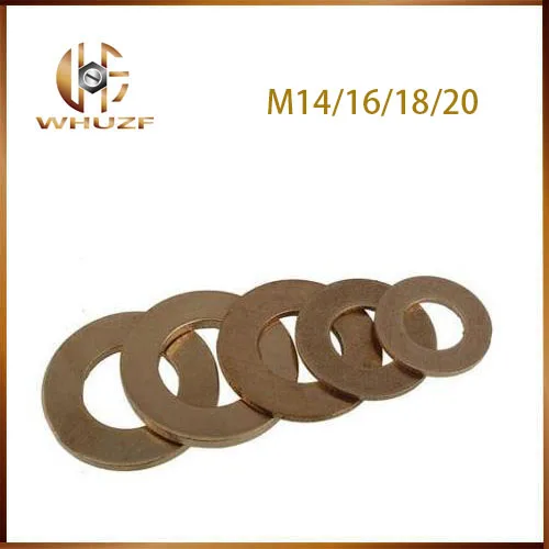 DIN7603 M4 M5 M6 M8 M10 M12 M13 M14 M16 M17 M18 M20 M22 M24 M26 лодка красная латунь медная уплотнительная