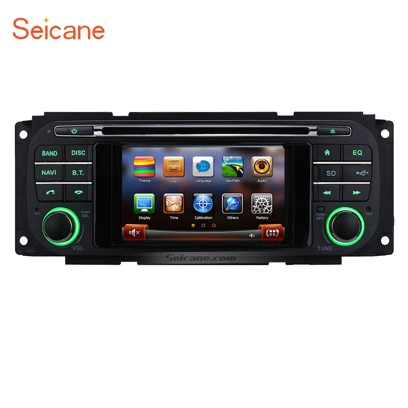 

Seicane Universal GPS Radio WinCE 6.0 4.3" Car DVD Multimedia Player for Chrysler 300M PT Cruiser Sebring Concorde Town &Country