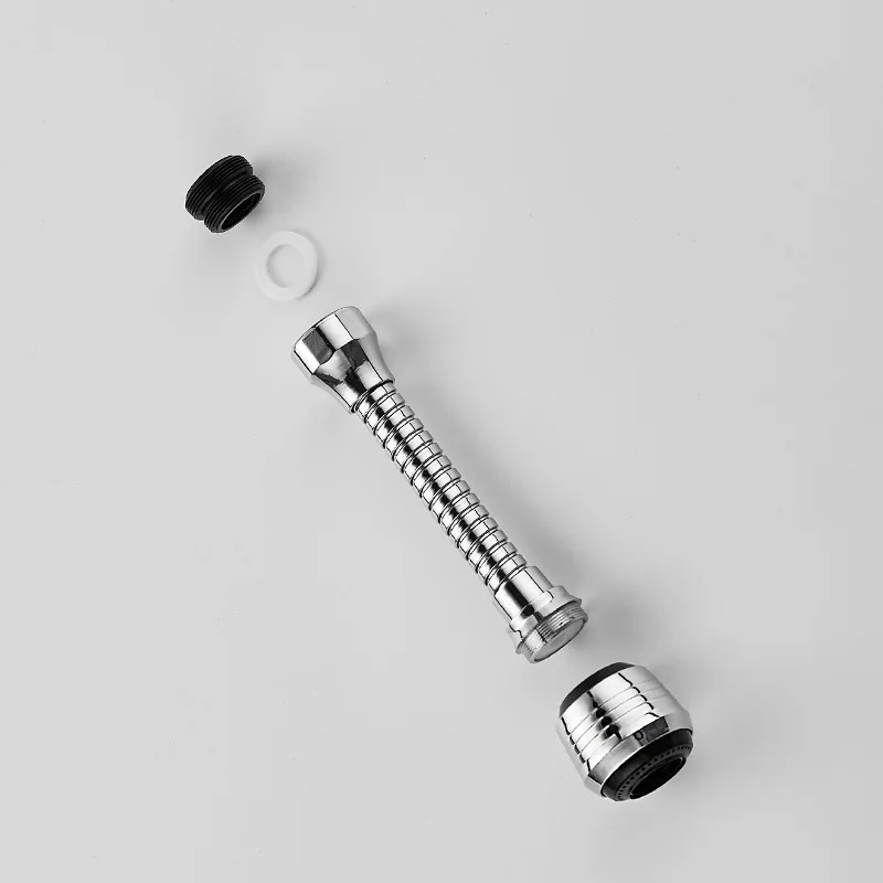 Aprince Extended Faucet Kitchen Home Extension Shower 360 Degree Rotation Extended Bubbler Splash Nozzle Faucet Nozzle Connecto