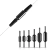 5pc Split Weight Lead Sinker Fishing Tackle Fishing Line Protector Tungsten Steel Lead Shot Sinker Raft Fishing Accessories PJ97 ► Photo 2/6