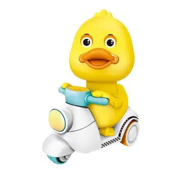 

Wind Up Mini Duck Toys Friction Powered Cars Motorcycle Vehicles Pull Back Vehicles