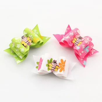 

Armi store Handmade Flower Ribbon Pet Bow 6024001 Dog Boutique Wholesale Flower Head