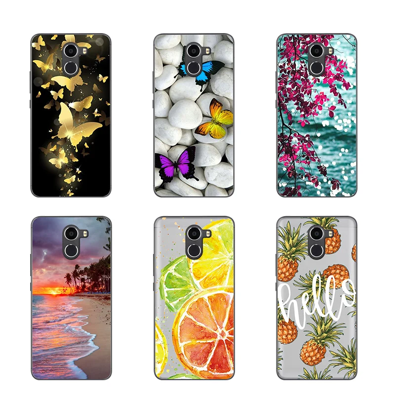 Fanatu 5 0 &quotТПУ Wileyfox Swift 2 Swift2 Plus чехол силиконовый мягкий с рисунком Plus|Бамперы| |