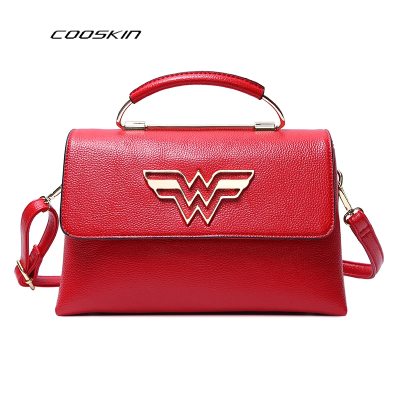 

Cooskin 2017 Luxury Handbags Women Bags Designer High Quality PU Leather Handbags Designer Brand Red Black Ladies Hand bag
