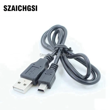 

SZAICHGSI USB 2.0A Male To Mini 5 Pin B Data Charger Charging Cable Cord Adapter USB cable for MP 3 4 Player wholesale 1000pcs