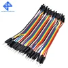 40pcs/lot 10cm 2.54mm 1pin Male to Male jumper wire Dupont cable for Arduino ► Photo 1/4
