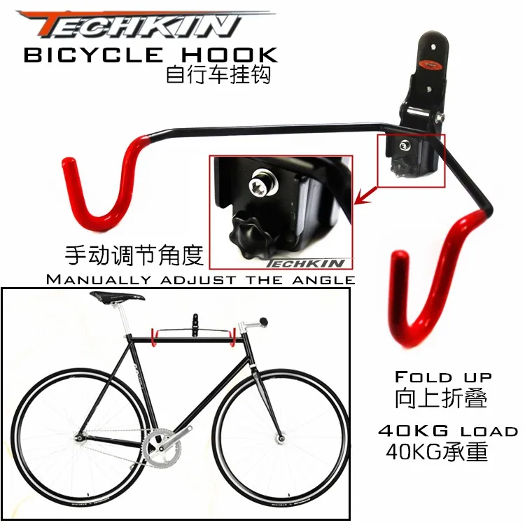 Заводское производство 40706TECHKIN настенная подвесная рама для велосипедов, стойка для парковки, подвесная стойка для велосипедов, стеллажи для горного велосипеда