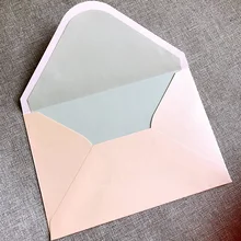 Пользовательский конверт с серебристым серым вкладышем 135x195 мм