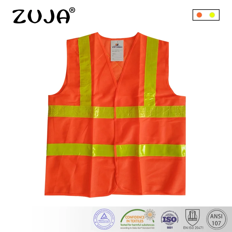 Safety Vest Mesh Vest Traffic Fluorescent light 2H2VPVC Tape Safety Vest Mesh Vest Traffic Fluorescent light 2H2VPVC Tape