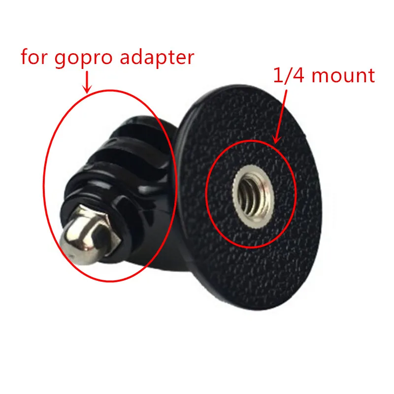 Tripod Mount Adapter For Gopro Mount to 1/4 Converter Used for Go Pro HD HERO 3 2 1 3+ Action