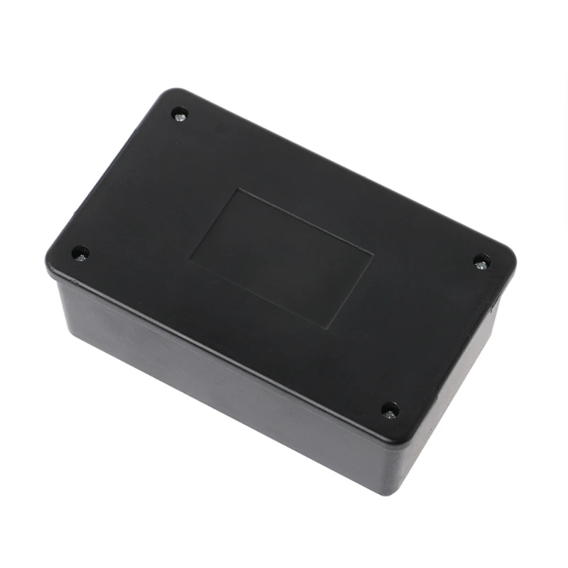 1 комплект Водонепроницаемый ABS пластик электронный корпус проект коробка чехол черный 105x64x40 мм