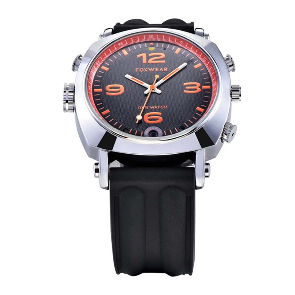 

New Alloy Smart Wifi Camera Watch Remote Video Minitor HD Video Recorder Watch With Led Flashlight For Android and IOS.